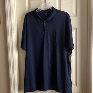 NWT Old Navy Active Navy Blue XXL Men’s Polo